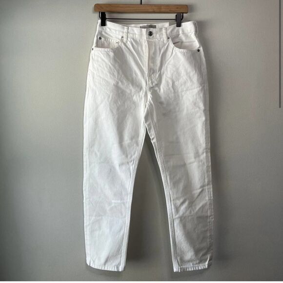 Everlane 90’s Cheeky Jean Bone Women’s size 28 Crop - Picture 2 of 5